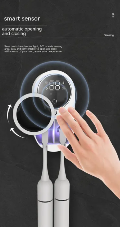 Germixy™ UV Toothbrush Sanitizer — Kills 99.9% of Germs