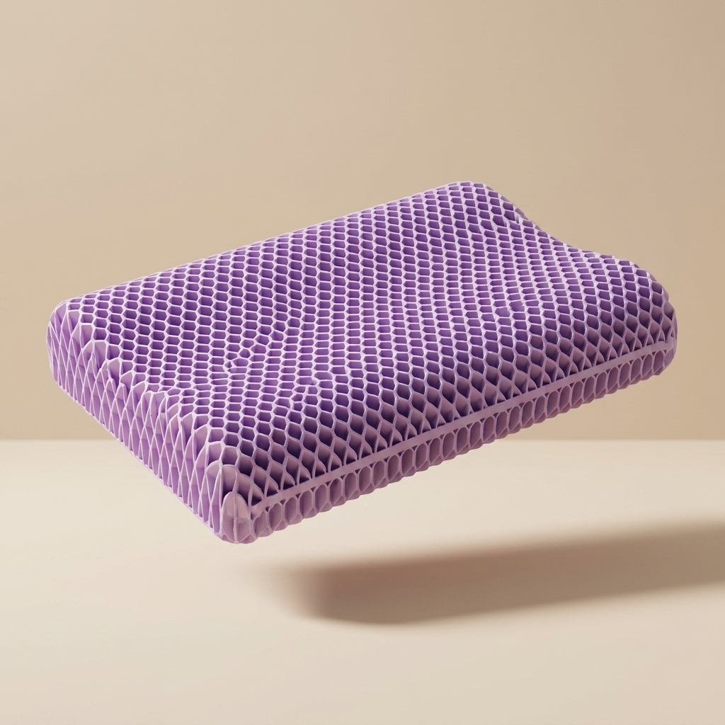 Almohada cervical ergonómica Germixy con estructura de panal, sin funda